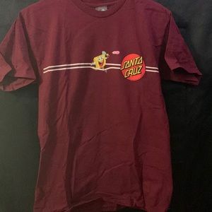 Limited edition SpongeBob x Santa Cruz Collab T shirt